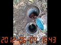 止水栓が２つ。下は３軒分のバルブと推定。上のバルブは新発見。